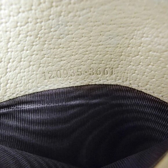 GUCCI W hook wallet GG pattern Authentic Used - Picture 10 of 10